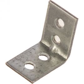 Мебельный уголок ЗУБР узкий УМ-1.5 25х25х17 х 1.5мм белый цинк 31032-25 