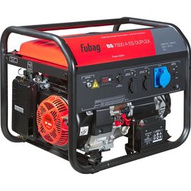 Бензиновая электростанция FUBAG с электростартером и коннектором автоматики bs 7500 a es duplex, 641087 