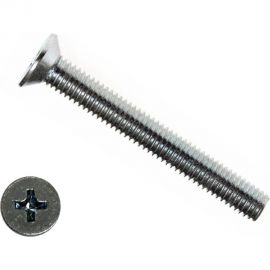 Потайной винт КРЕП-КОМП цинк DIN965, 5х100, 1200 шт. вп5100 