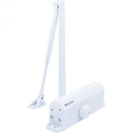 Дверной доводчик БУЛАТ ДД 504/5 A-W (80-120 кг; белый) 13509 