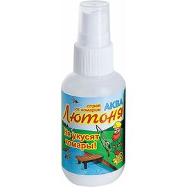 Аква-спрей от комаров Лютоня для взрослых и детей старше 10 лет, 50 мл 4620015693637 