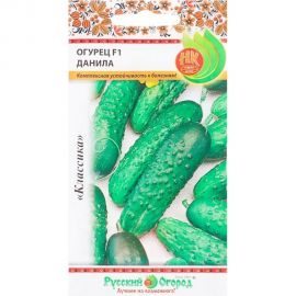 Семена РУССКИЙ ОГОРОД Огурец Данила F1 12 шт. 301550 