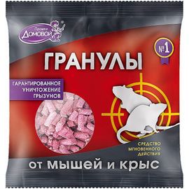 Зерно от грызунов Домовой Прошка Гроза пакет 100 г 21525 