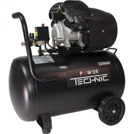 Компрессор POWER TECHNIC коаксиальный, масляный, 220В, 2200Вт ACD400/100 