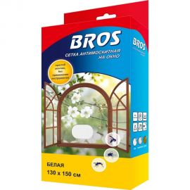 Сетка для окон BROS белая, 130х150 см 710253 