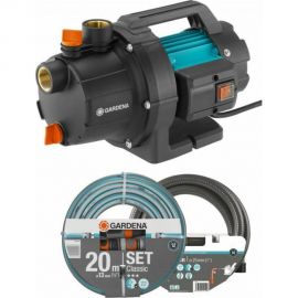 Садовый насос с комплектом для полива Gardena 3000/4 09011-29.000.00 