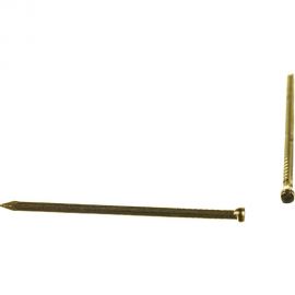 Финишный латунированный гвоздь 1.4х30, 50шт - пакет Tech-Krep 104056 
