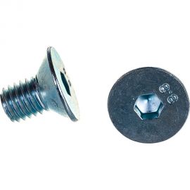 Винт ZAMETAL М10х16 пр. 8.8, с пот. гол., в/ш, DIN 7991, оц., 200 шт ZA516084 