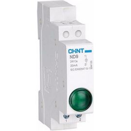 Индикатор CHINT ND9-1/y желтый, AC/DC 230В LED 594118 