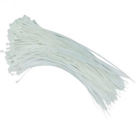 Нейлоновые стяжки vertextools 3х300, белый, 100 уп. СНБ-3-300 