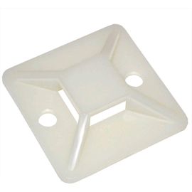 Самоклеящаяся площадка под стяжку TWT 25x25 мм, белая, 100 шт. CV-ATM25 