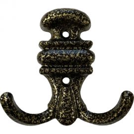 Крючок-вешалка Трибатрон КВ-4 бронзовый металлик 384 