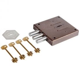 Накладной замок CERBER ЗНУ-М БЗ С1-М 016 без ответной планки 2067 