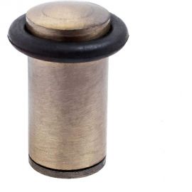 Дверной ограничитель Стандарт (старая бронза; цилиндр; европакет) 13037 