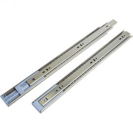 Шариковые направляющие полного выдвижения с доводчиком Lemax prof 45/450 мм, сталь DM45-450-DF 