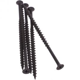 Саморез Качественный КРЕПЕЖ 4,8х 89 потай, крупная резьба, 80 штук 0200379 КЧ 