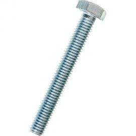 Болт Стройметиз М8х60 DIN 933, класс прочности 5.8, цинк уп. 2 шт 3011691 