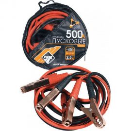 Пусковые провода Nova Bright 500А морозостойкие, в сумке, 2.5 м 46777 