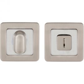 Поворотная ручка PUNTO BK6 QR SN/CP-3 матовый никель/хром 34709 