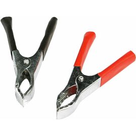 Зажим крокодил ГЛАВДОР GL-143, 75 мм, 30А 2 шт. 50608 