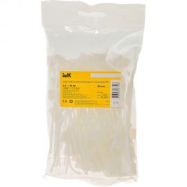 Хомут с площадкой IEK ХП1 2,5x110 100 шт. UHH61-3-110-100 