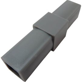 Пластиковый соединитель для трубы ПилотПро 20х20 мм, 2-пал. 17989 