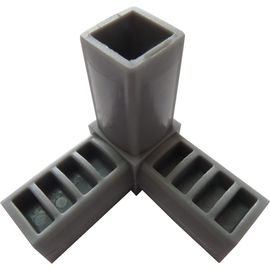 Пластиковый соединитель для трубы ПилотПро 20х20 мм, 3-пал., смежн. 17992 