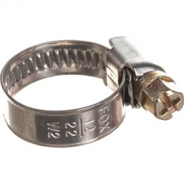 Хомут Novocraft винт, нерж., D 12 х 22 mm, box 100 шт., шир. 9 mm 12, 7/8 122-09W022 CM 