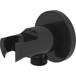 Шланговое соединение CLEVER ROUND матовый черный 61113 