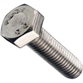 Болт ГОСКРЕП DIN 933 с шестигр. гол. с полн. рез. 5х20 нержав. сталь 8 шт. 10-0015110 