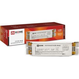 ЭПРА для люминесцентных ламп IN HOME ETL-136-А2 1х36Вт Т8/G13 4690612034607 