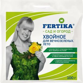 Удобрение Fertika Хвойное для вечнозеленых Лето 0.1 кг 4620005610316 