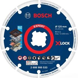 Диск алмазный по металлу X-LOCK (125х22 мм) Bosch 2608900533 