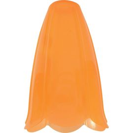 Пластиковый плафон Apeyron оранжевый, под патрон Е27, O140х220мм / 16-31 