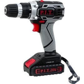 Аккумуляторная дрель-шуруповерт P.I.T. 20 В, 1.5 Ач PSR18-D3 
