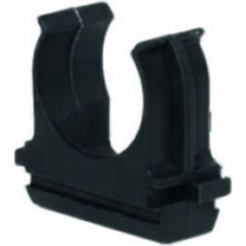 Крепеж-клипса для труб Урал ПАК черная, d20 мм, 10 шт. АТ-30120-010 