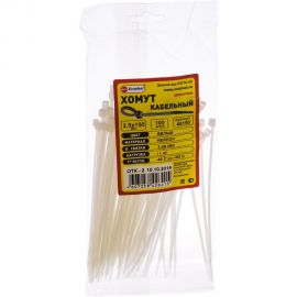 Кабельные хомуты Экопласт 2,5 х 150 мм, 100 шт 45150 