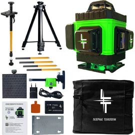 Профессиональный лазерный уровень LT L16-360А + штатив 3.6м + тренога 1.5м усиленная L16-360A/3.6м/1.5м-УС 