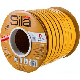 Самоклеящийся уплотнитель Sila D100, 9х7,4 мм, бежевый (S) 1DX 