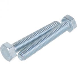 Болт Стройметиз полная резьба DIN933 М8х50, класс прочности 5.8, цинк 40 шт. 3011678 