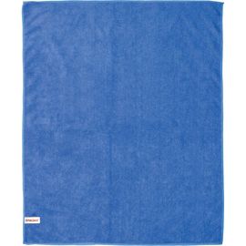 Тряпка для мытья пола ЛАЙМА плотная микрофибра, 70х80 см, синяя 601250 