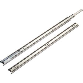Шариковые направляющие Lemax prof полного выдвижения 35/600 мм, сталь DM35-600W 