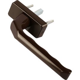 Оконная ручка Агат коричневая 2035.05 
