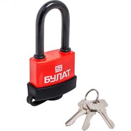 Навесной всепогодный замок БУЛАТ ВС 1-П53-01 ПЛ d=10 мм 13328 