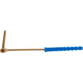 Набор крепления плинтусов VIPкрепеж 6/60 дюбель ежик 5шт/5шт 13010 VIP 