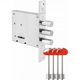 Врезной сувальдный замок Fuaro V10/S-60.00.3R14, 4 кл. 36239 