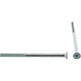 Винт Tech-Krep DIN965 с потайной головкой, оцинкованный М4х60 8 шт - пакет 102992 