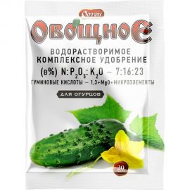Удобрение ОРТОН ОВОЩНОЕ для огурцов 20 г 02-030 