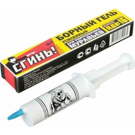 Усиленный борный гель от муравьев СГИНЬ! № 76 30 г, шприц 19001 