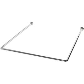 Универсальный карниз Vanstore, диаметр 25 мм, 90х170, 90x90x90, 90x90 хром аналог 59420 673-90 